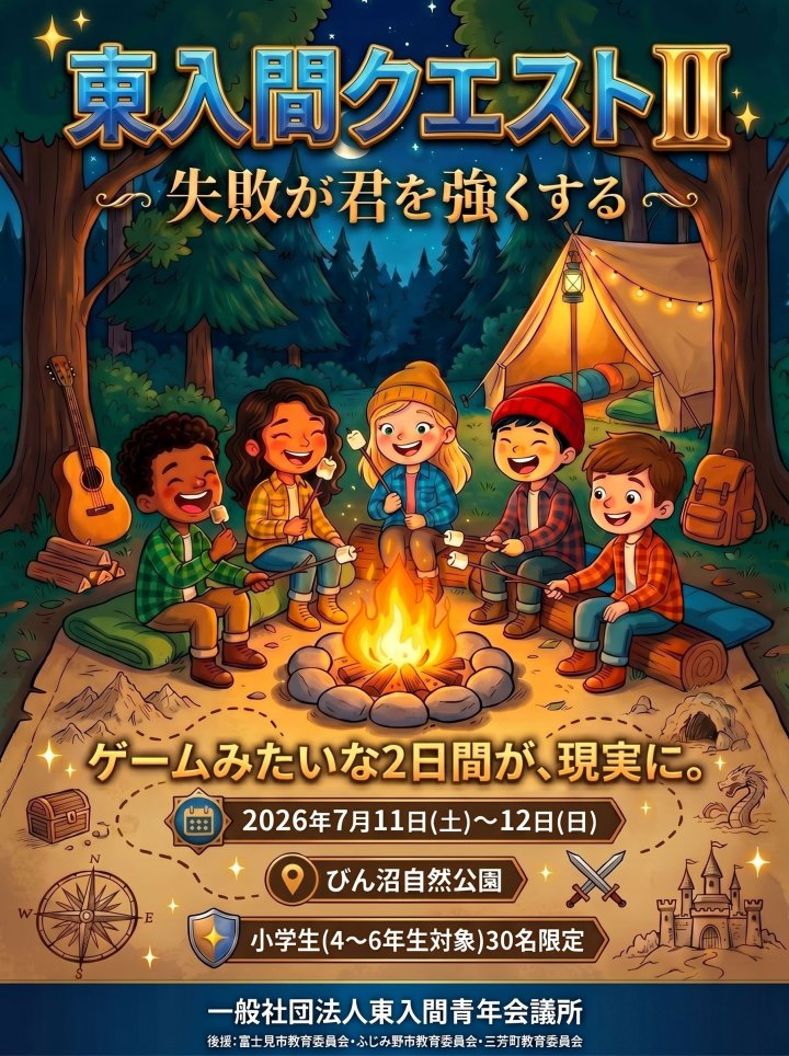 ７月例会「東入間クエストⅡ　～失敗が君を強くする～」